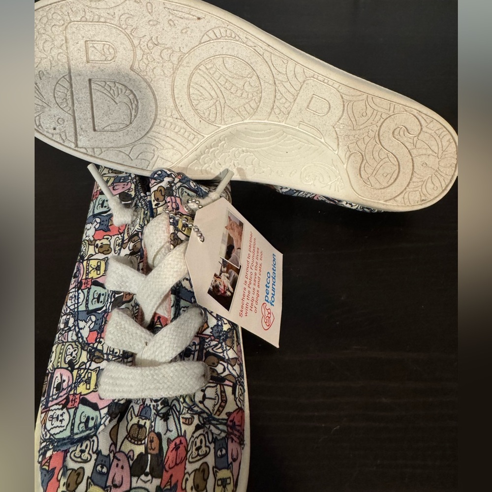 Sketchers BOBS Beach Bingo Washable Slip-on Shoes - Picture 9 of 14